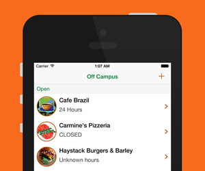 University Eats - iOS